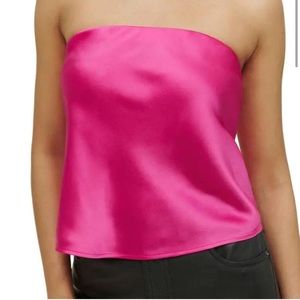 reformation Spritz Silk Top